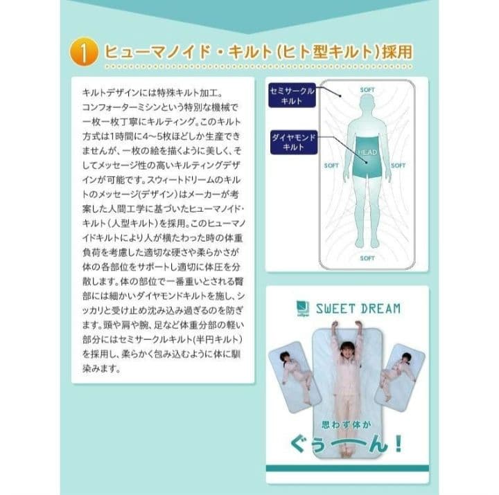 セルプール cellpur SWEET DREAM 敷きパッド シングル