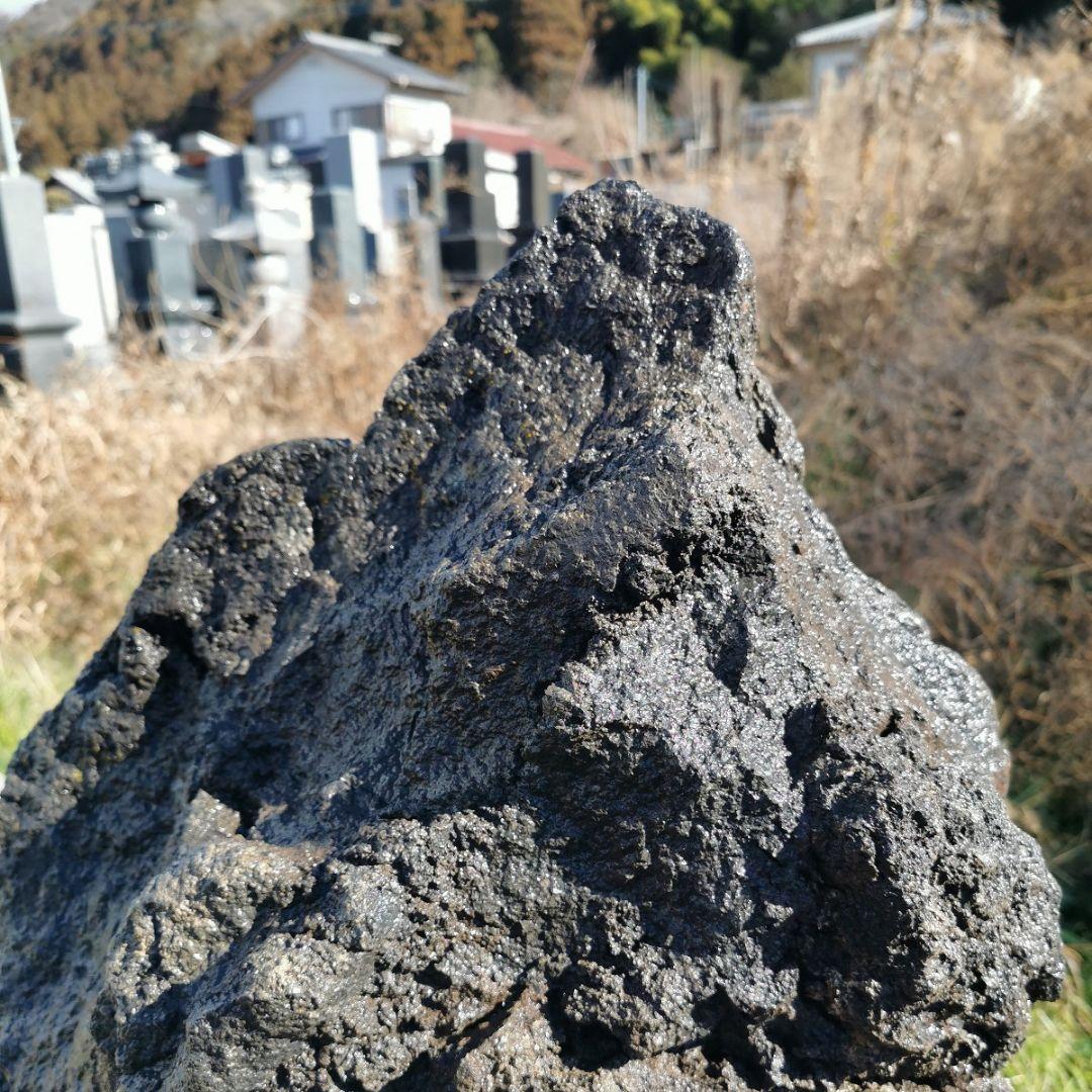 富士　溶岩石　160キロ　庭石　鑑賞石　石　庭　坪庭　ガーデニング　置物