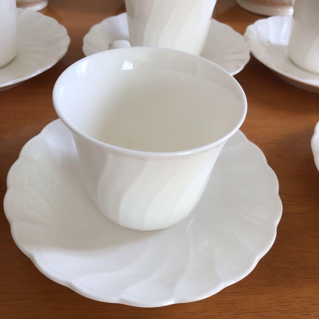 ノリタケ　ティーセット　6客　BONE CHINA ボーン　チャイナ