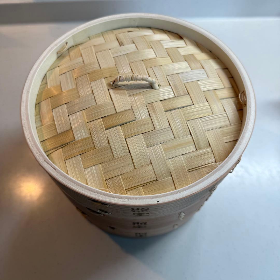 照宝　杉せいろ　21cm 2段　蒸篭