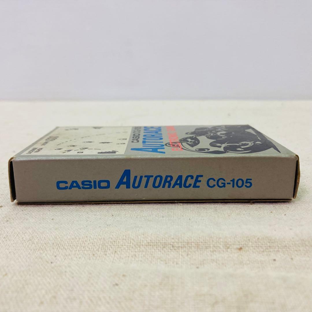 【レトロ】CASIO　オートレース　CG-105　ゲームウォッチ　レトロゲーム