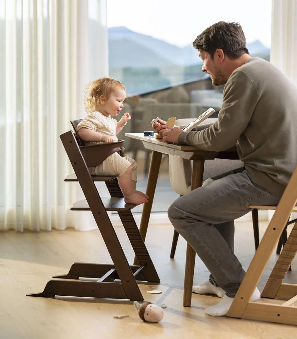 ☘️送料込⭐️美品⭐️ウォールナット⭐️STOKKE⭐️ストッケ トリップトラップ