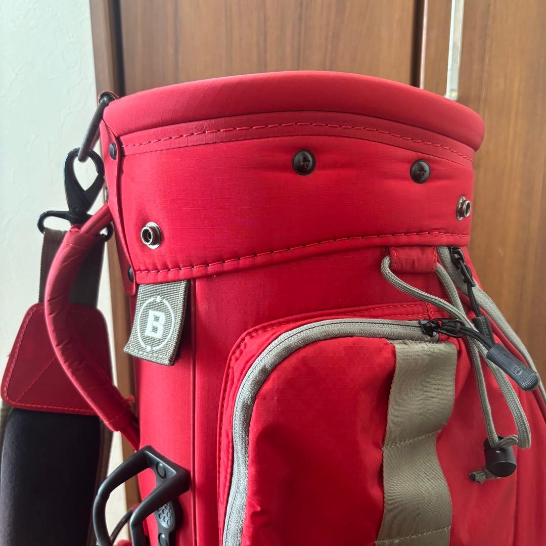 BRIEFING GOLF CR-6 レッド　キャディバッグ