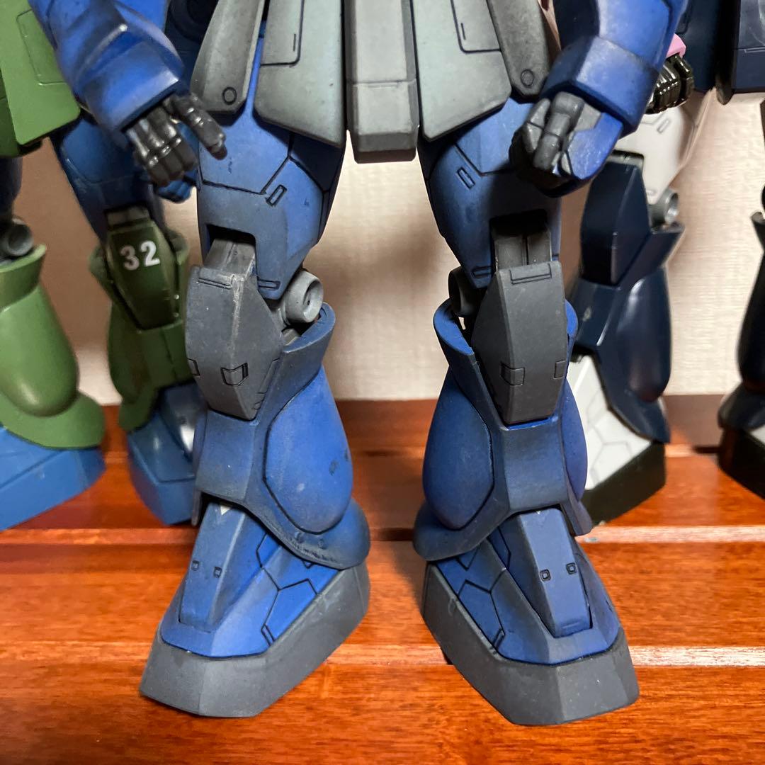 【ジャンク】MG ザクI：ランバ・ラル専用機、黒い三連星、旧ザク