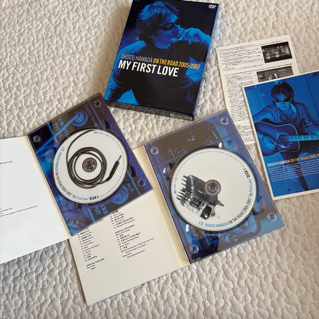 【美品】【初回生産限定盤】浜田省吾 My First LOVE DVD