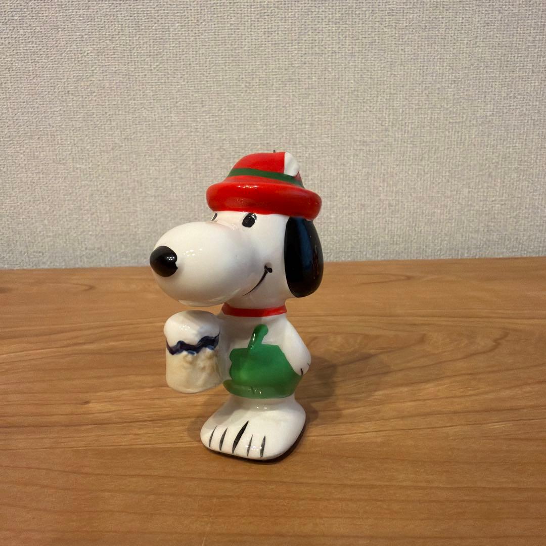 スヌーピー　陶器　クリスマス　飾り　ビンテージ