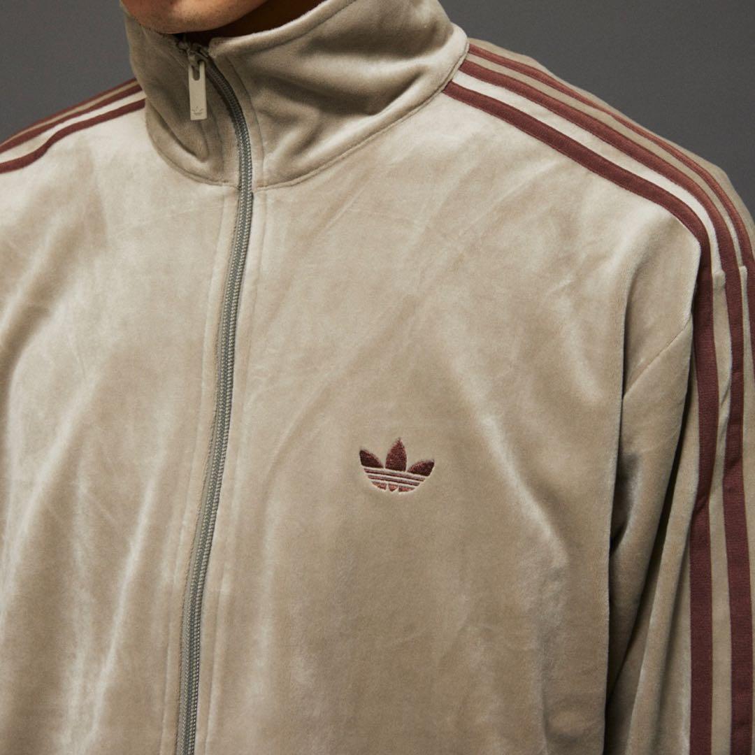 新品2XL⭐️adidas × ジャーナルスタンダード ベロア トラックトップ