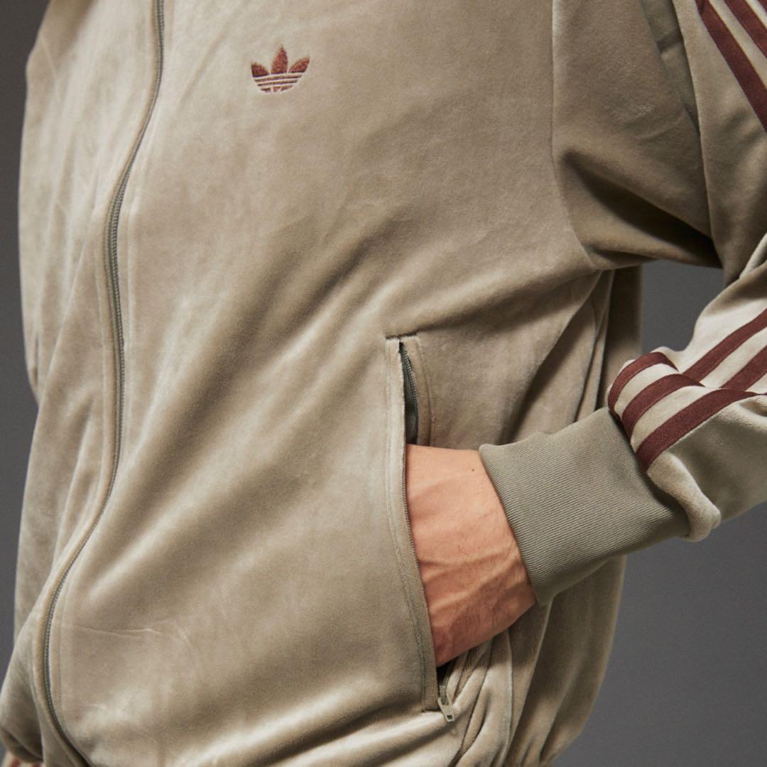 新品2XL⭐️adidas × ジャーナルスタンダード ベロア トラックトップ