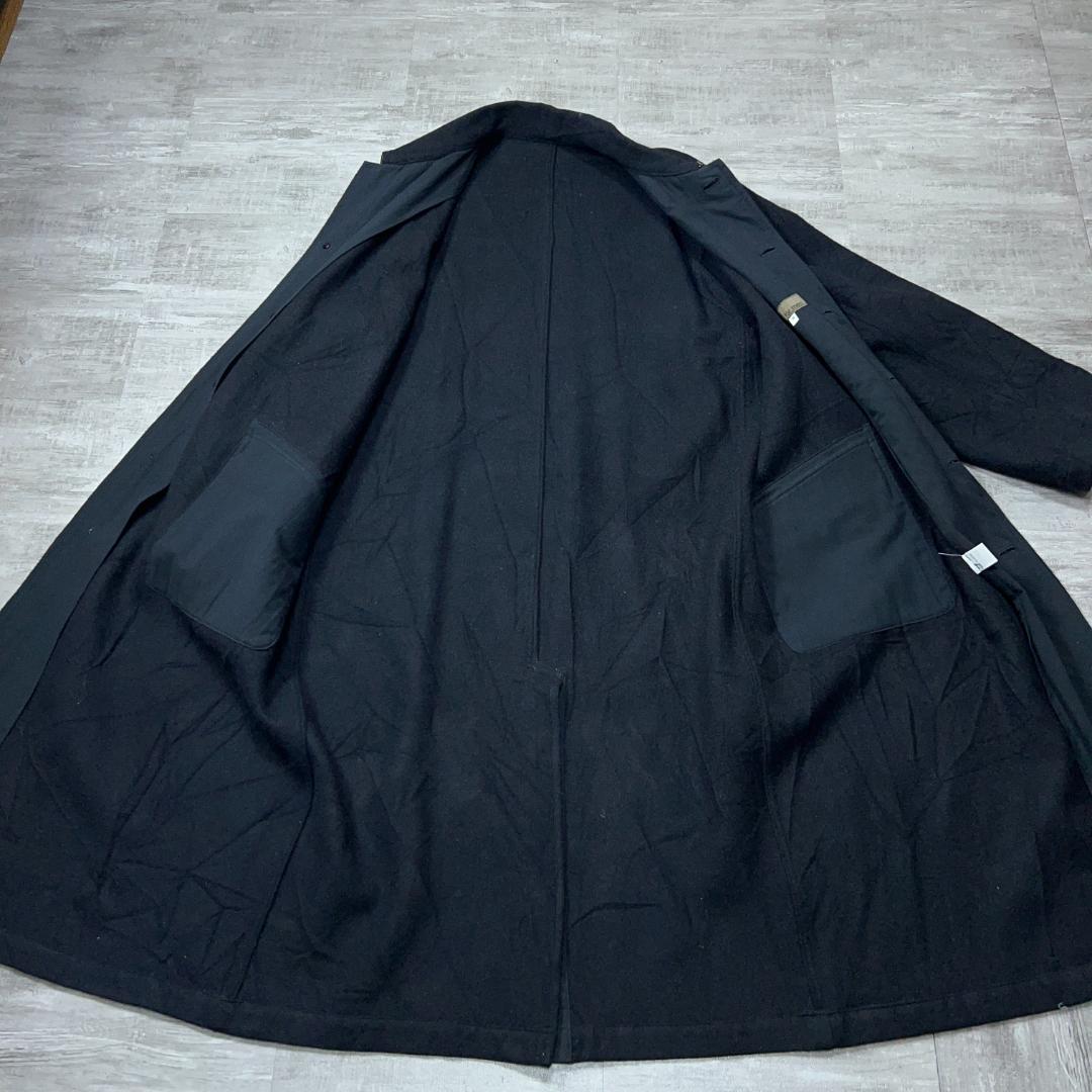 Y's for men ワイズ ウール ロングコート ブラック ヨウジヤマモト