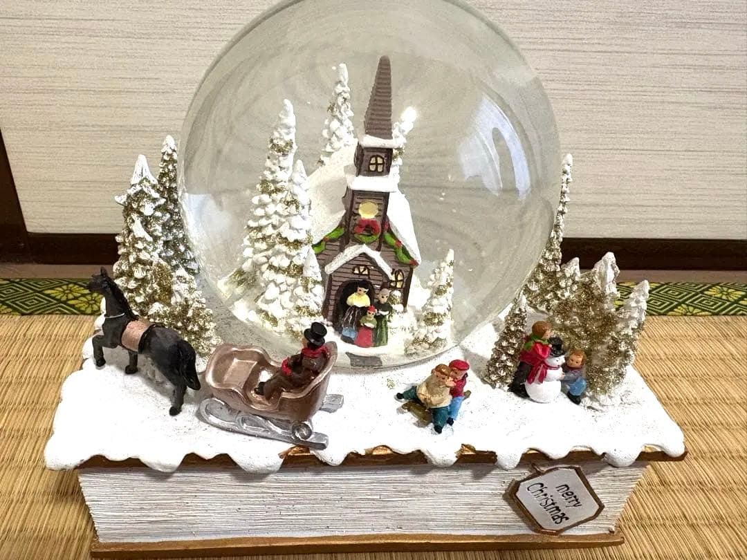 HARMONIER ハルモニア クリスマス スノードーム オルゴール