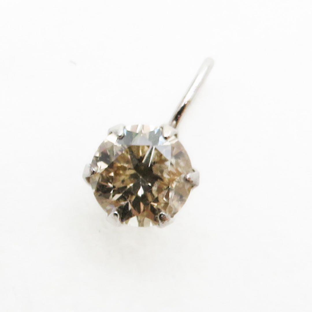 e*e様 【本物保証】Pt900 ダイヤモンド 0.314ct チャーム｜ソーテ