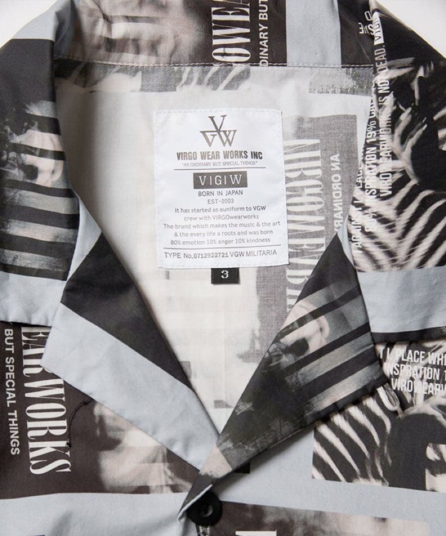 コ*ト様 【VIRGOwearworks】Photogenic shirts＆