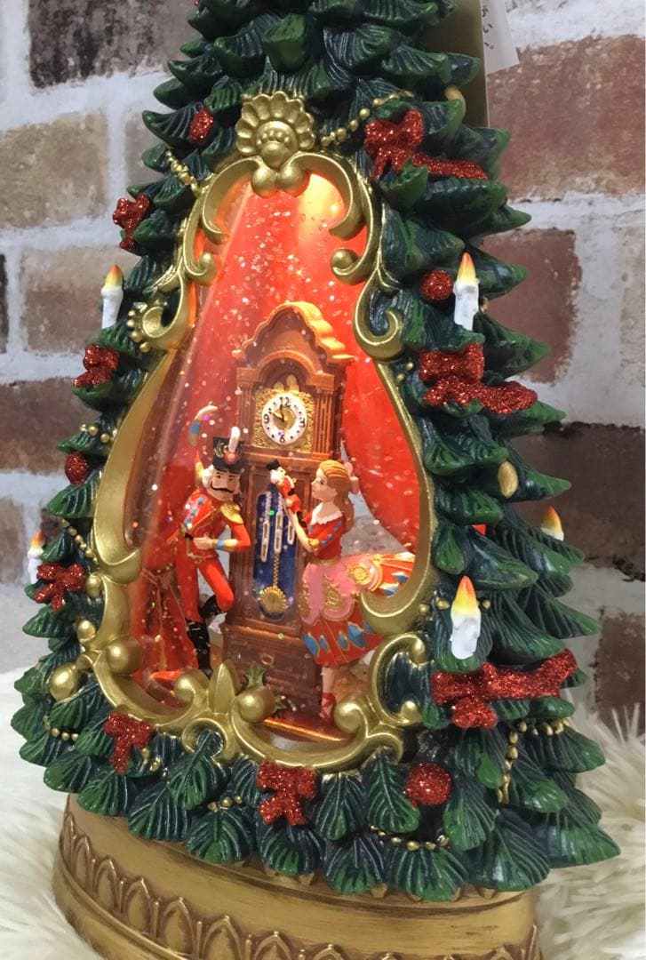 新品HARMONIER リキッド オルゴール ナッツクラッカーツリー クリスマス