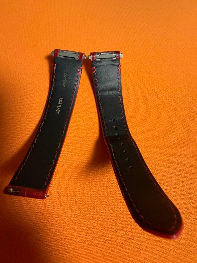 Cartier サントスMM(WSSA0029)純正レザーベルト