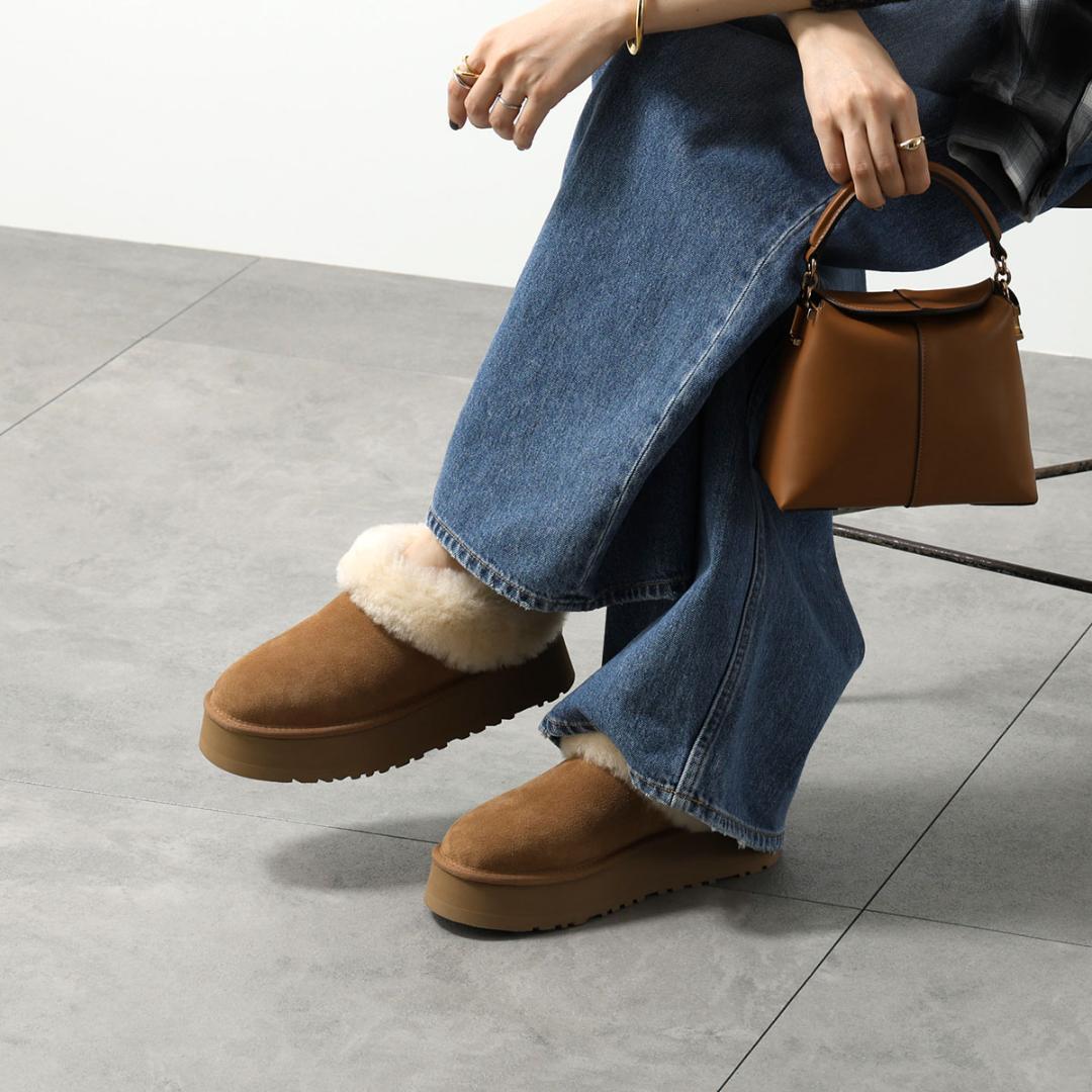 セール！UGG ブラウン ムートンブーツ 厚底