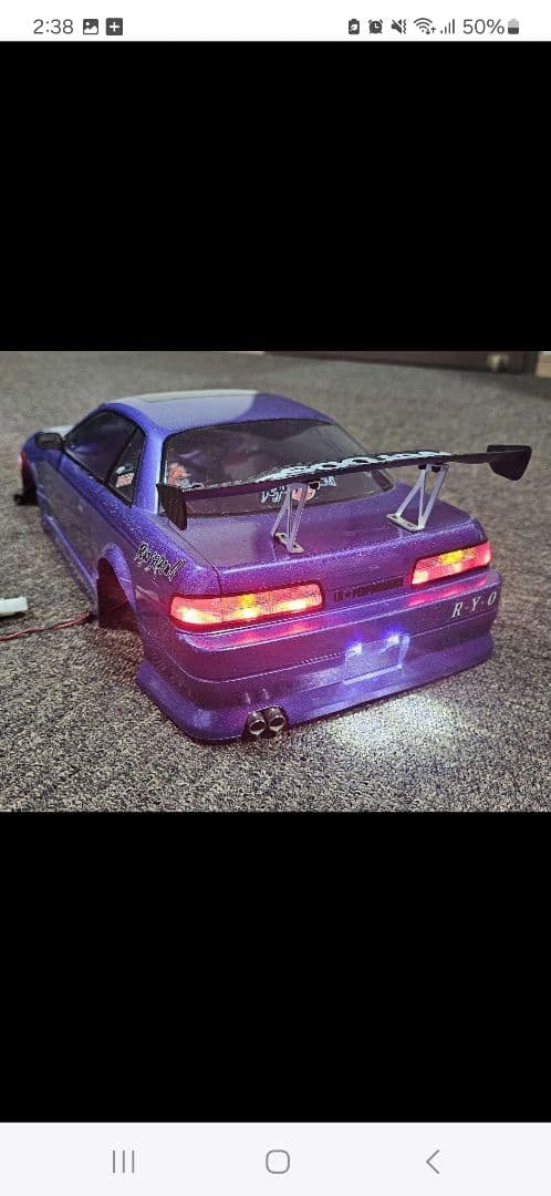最終値下げ、ドリラジ.ラジコン、SILVIA(S13)ボディーのみ