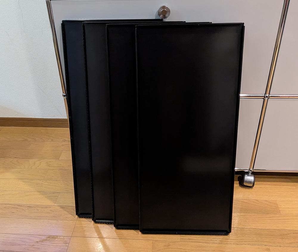USMハラー用パーツ パネル 板 73x33cm 部品 パーツ ブラック 4枚