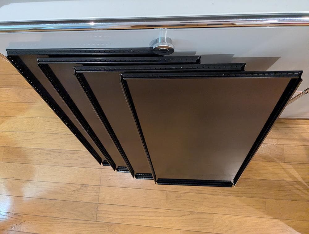USMハラー用パーツ パネル 板 73x33cm 部品 パーツ ブラック 4枚