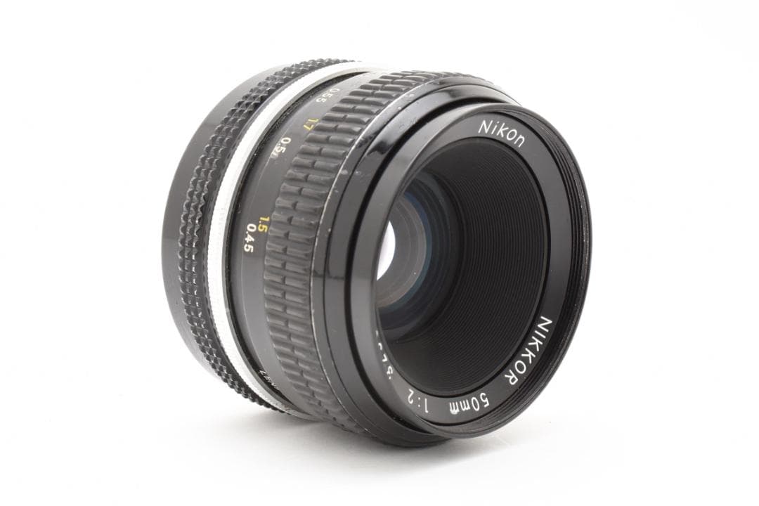 #405■動作品■ Nikon NIKKOR 50mm 1:2 単焦点レンズ