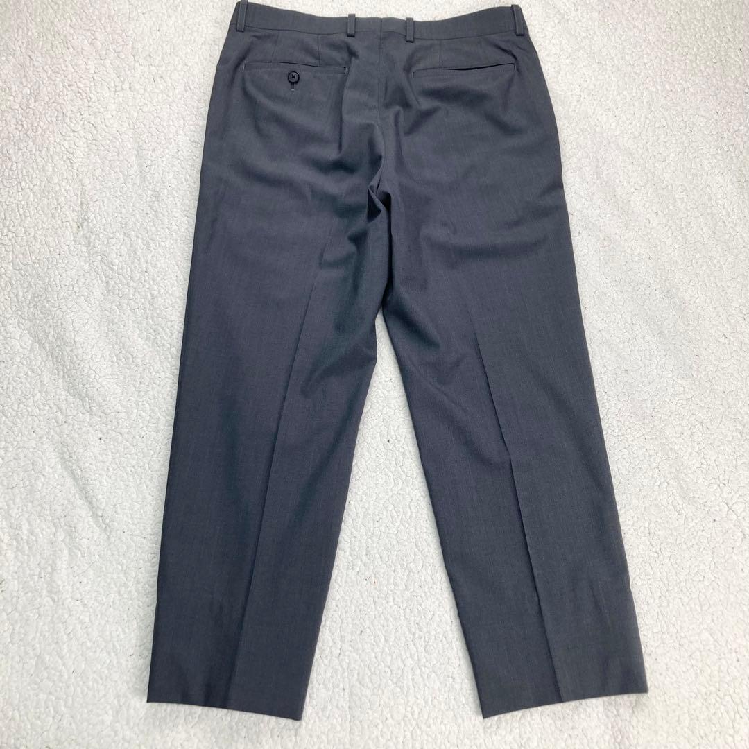 美品 DESCENTE セットアップスーツ ストレッチ 洗える 軽量 グレー