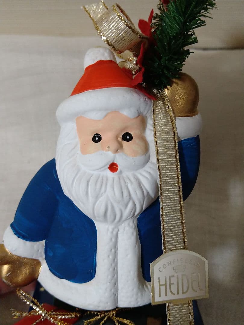 サンタクロース　クリスマス　HEIDEL スノードーム　ゆびのりピピ　雑貨