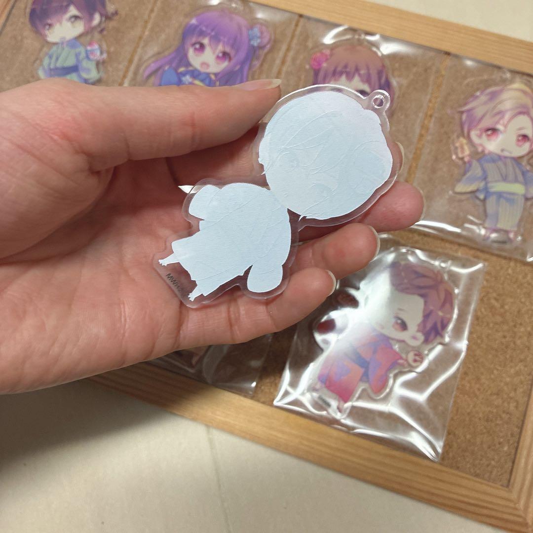 【夏祭り】Honey Works ハニワ アクリルキーホルダー アクキー 浴衣