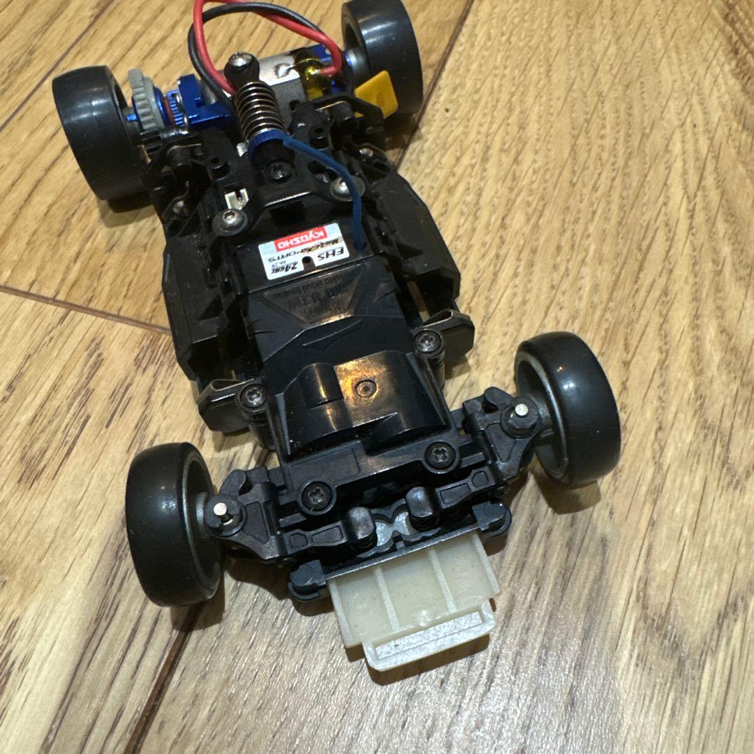 動作確認済　京商ミニッツレーサー カストロール スープラ ウッドワン　プロポ付