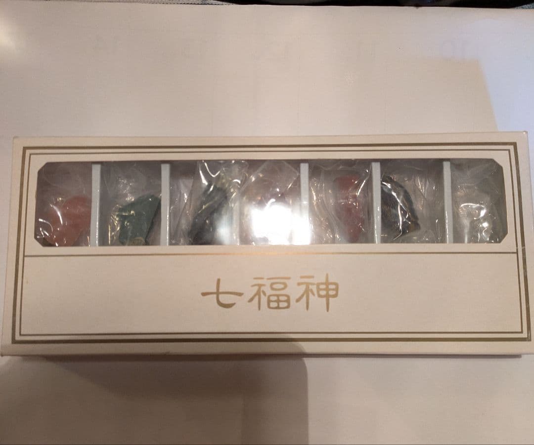 #総天然石　カラフル七福神台座付き!!