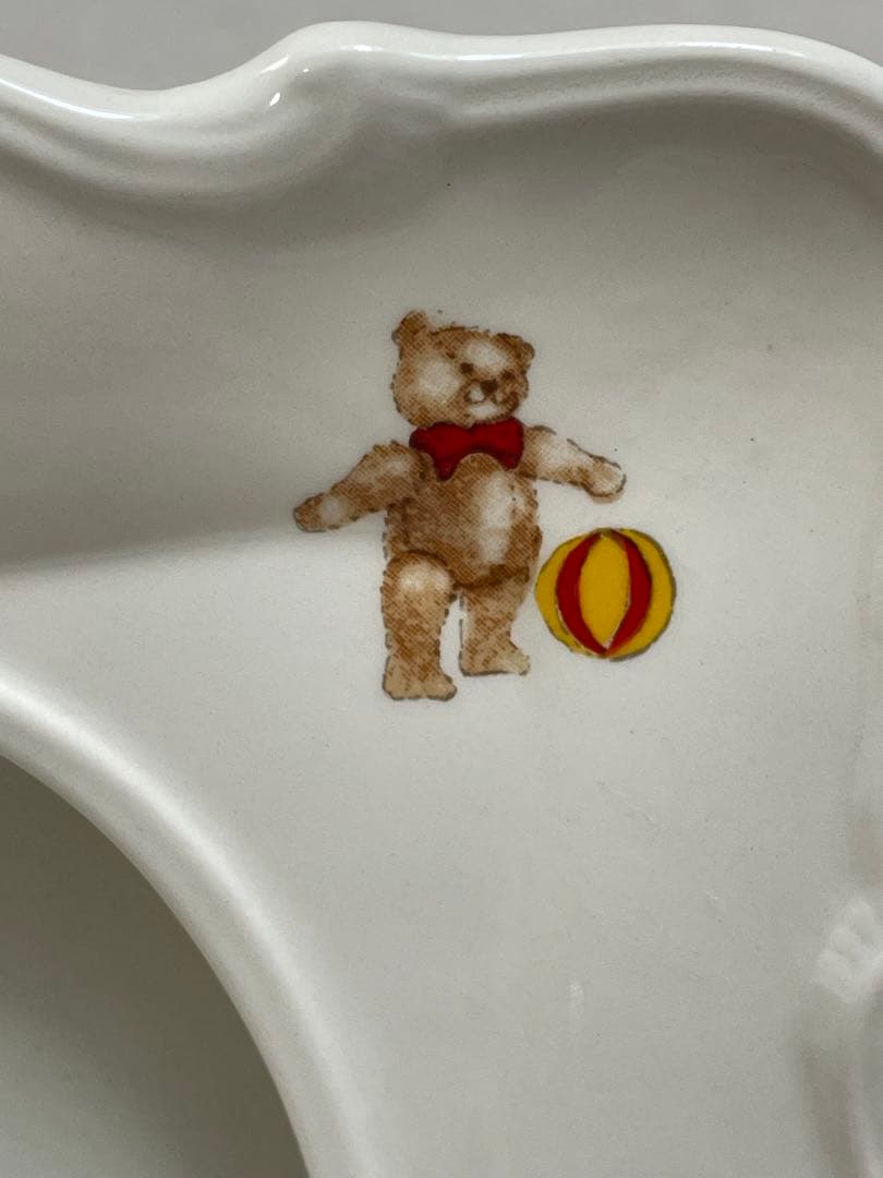 アンティーク 英国メイソンズ MASON’S テディベア陶器写真立て 新品未使用