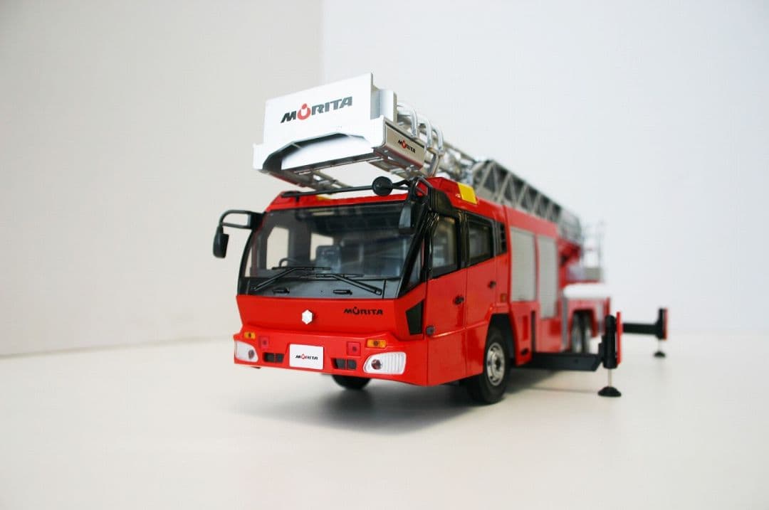 消防車❗モリタ■先端屈折式はしご付きスーパージャイロラダー■新品未開封❗貴重
