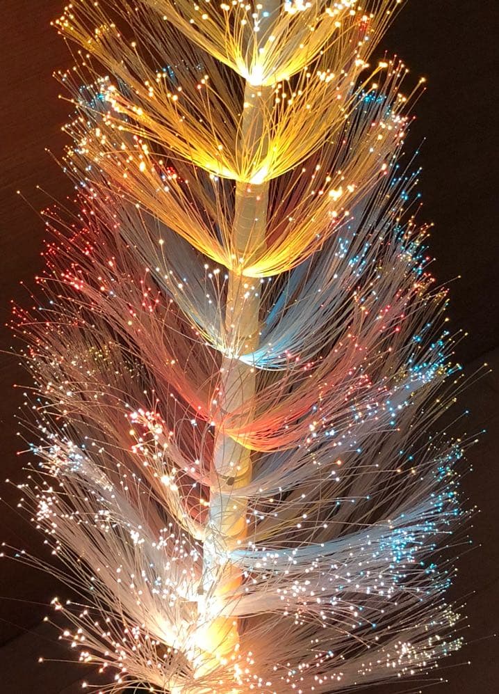 クリスマスツリー ファイバー