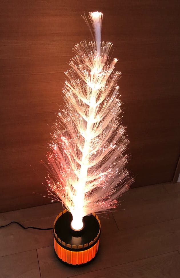 クリスマスツリー ファイバー