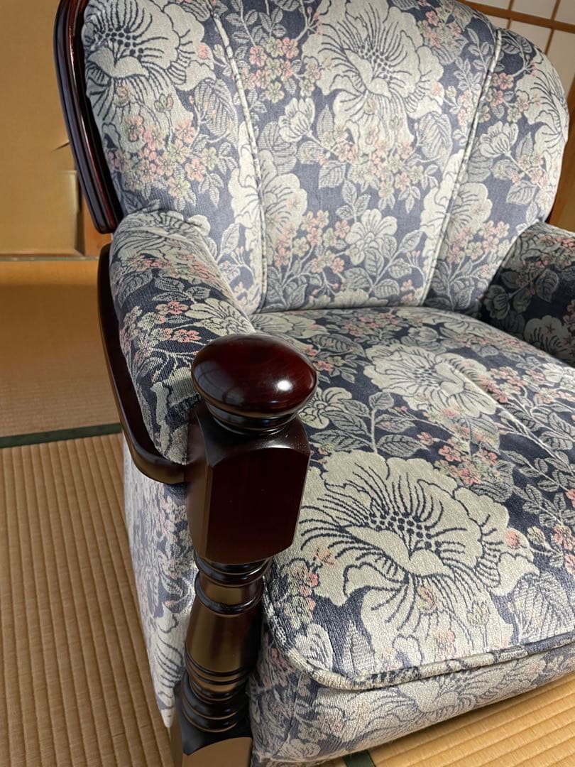 【値下げ済み・2/20まで】 karimoku カリモク 1人掛けソファ 金華山