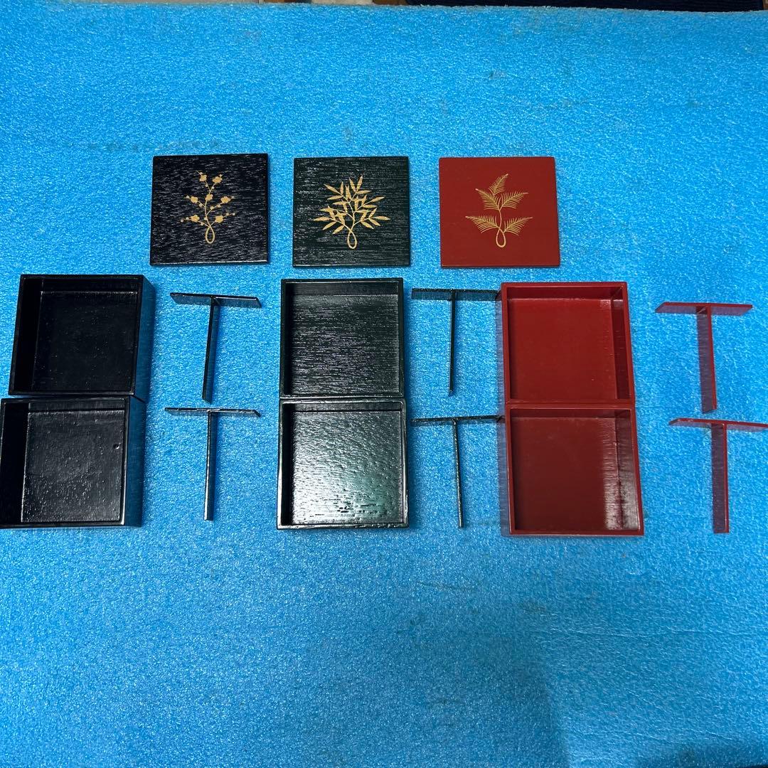 【遊山箱】お弁当箱、行楽弁当、雛祭り、重箱、ピクニック、徳島県、持ち手無し‼️