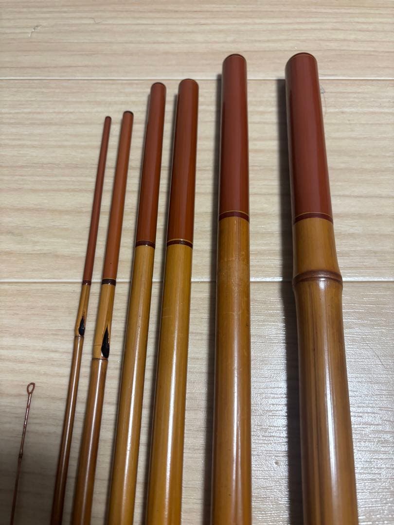 東作　渓流和竿