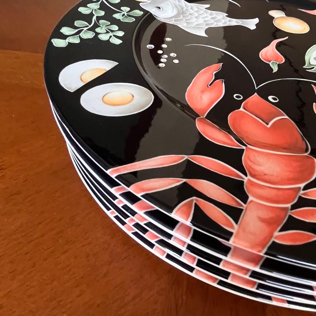 【希少品】ビレロイ＆ボッホ★Fruits de Mer★大皿　5枚