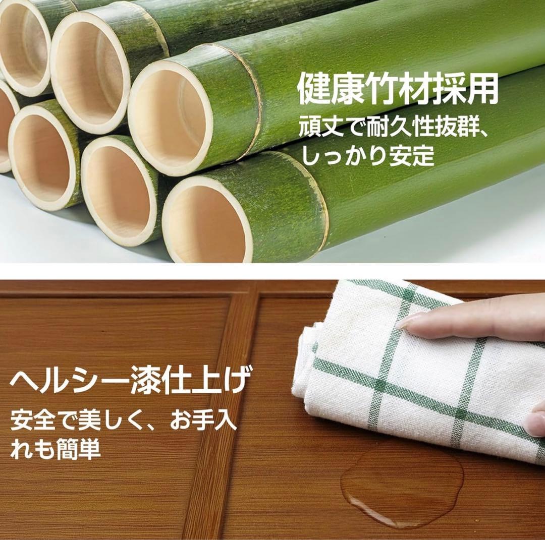 シューズラック 玄関収納 ドア付き 天然竹製コンパクト設計 省スペース おしゃれ