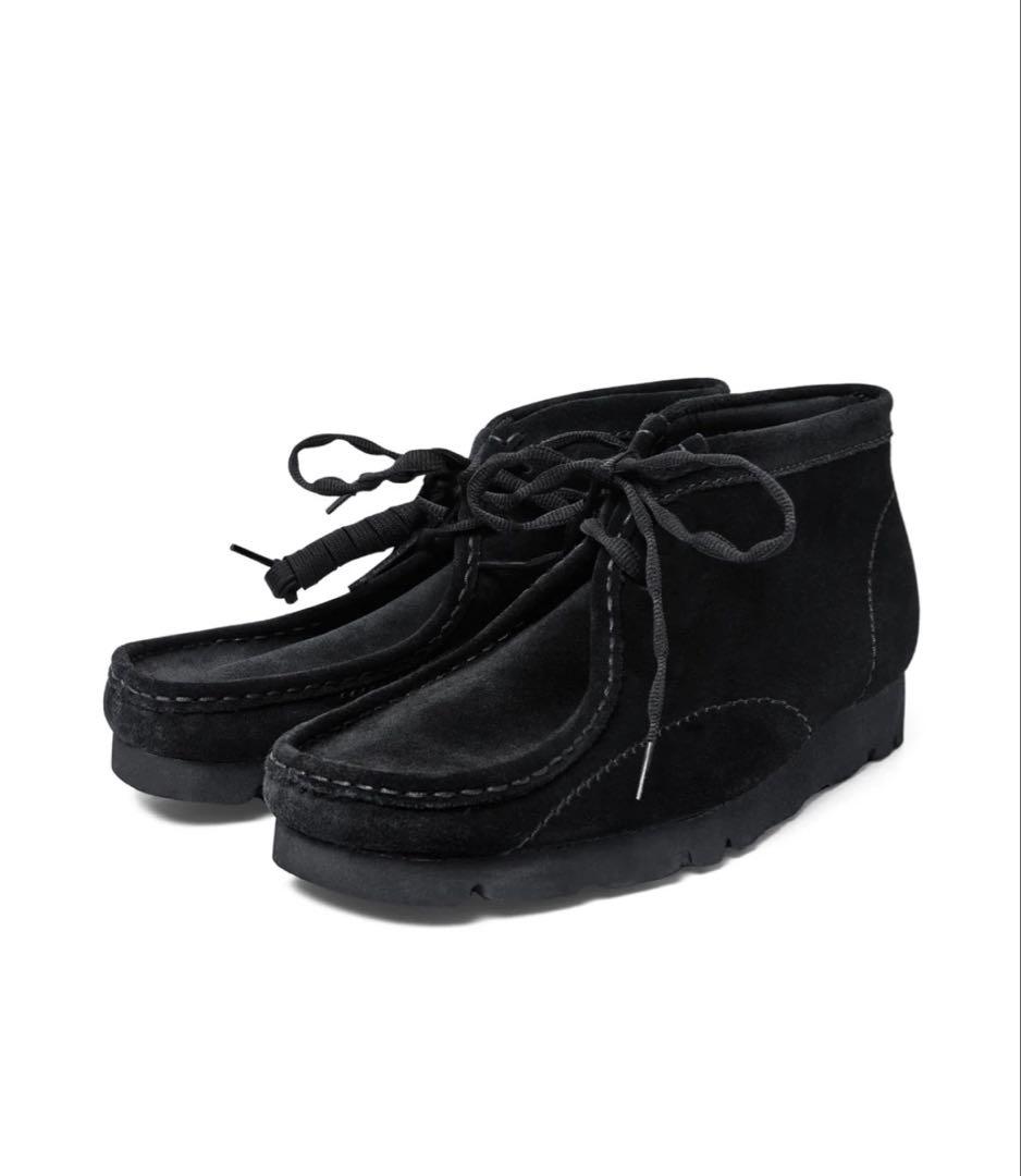 PAF x Clarks ブラックスエード UK 10 新品未使用