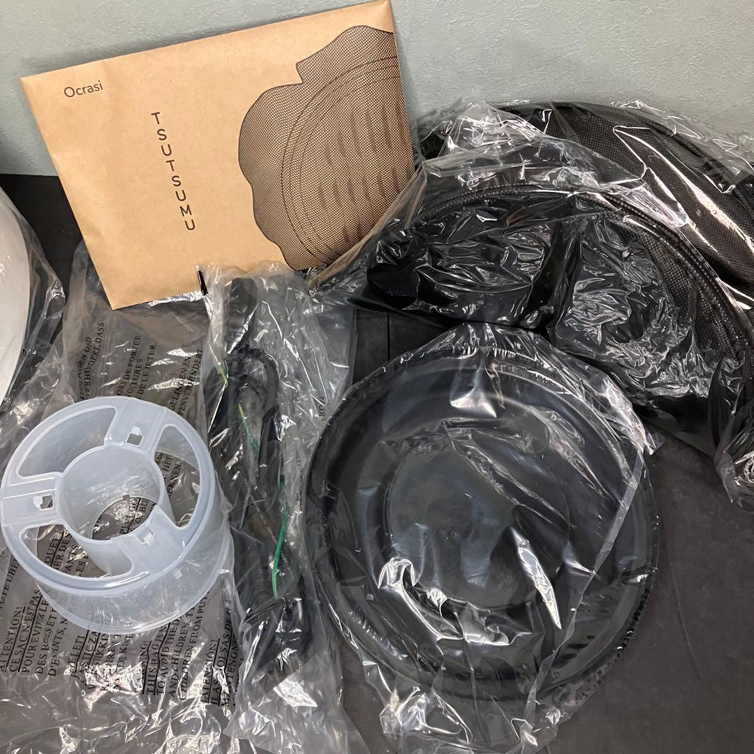 Ocrasi O'MUSU オムス　電気蒸し器　せいろ　ホワイト　未使用品