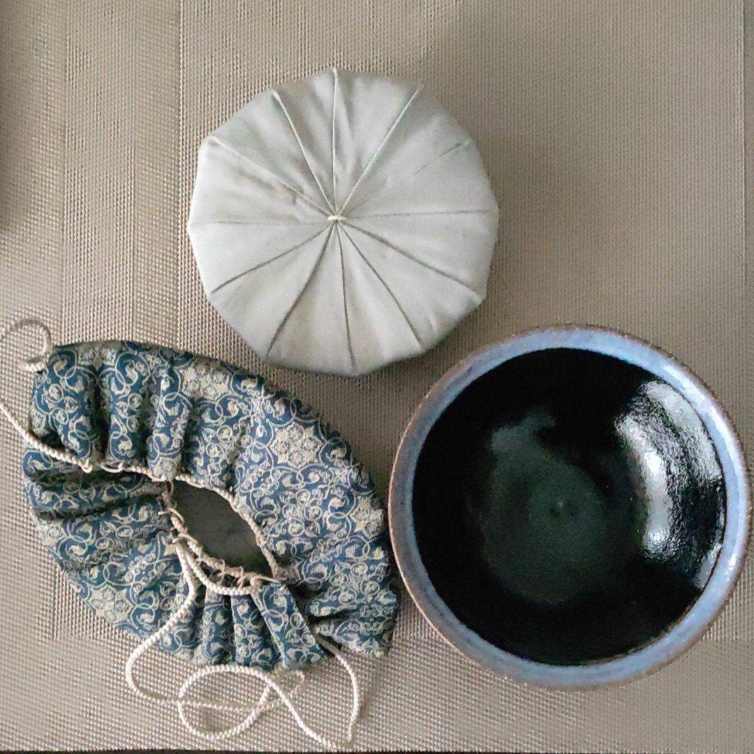 黒釉　茶碗