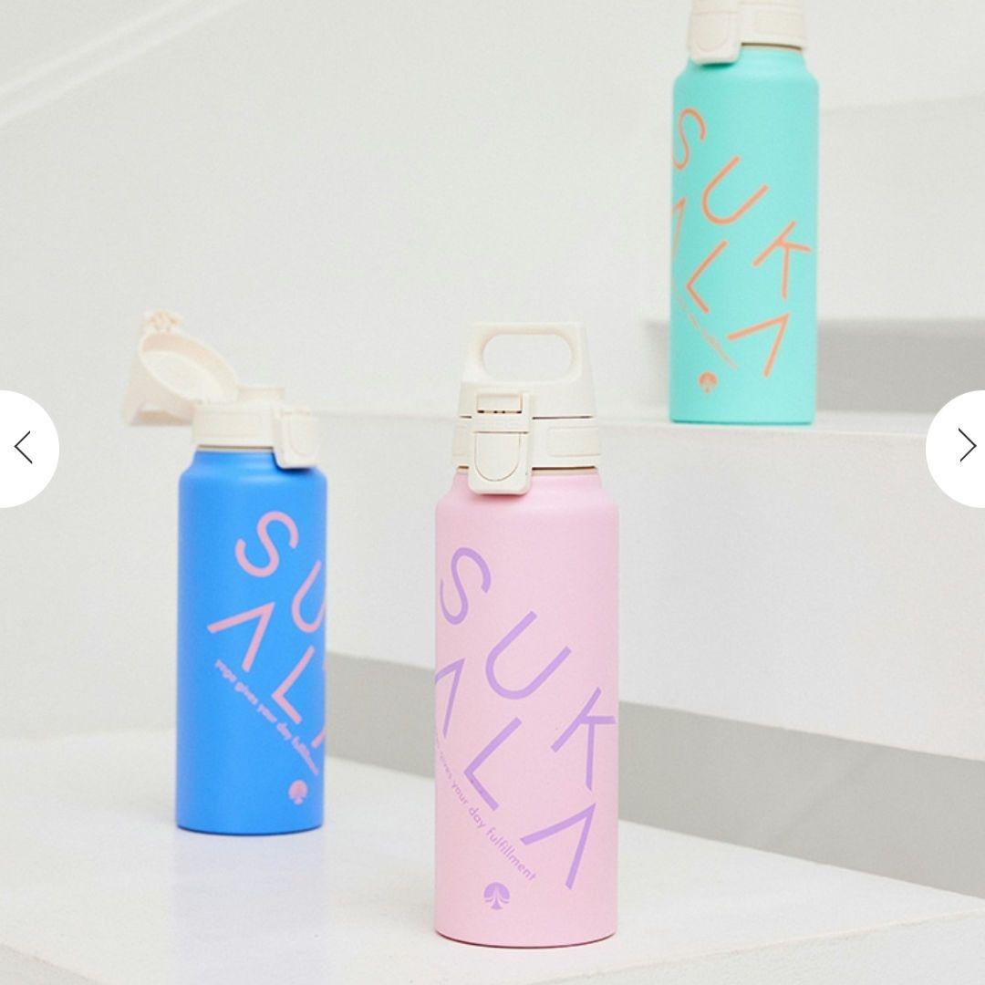 【大人気】新品未使用（SUKALA×SIGG）ワイドマウスボトル タフィーピンク