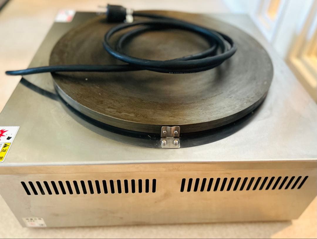 ニチワ 100V 電気クレープ焼器 CM-410