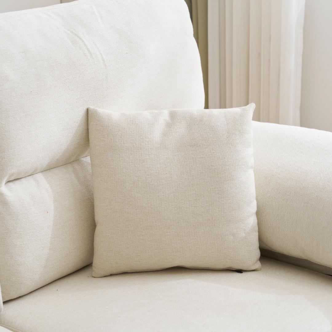 10％OFF！2-5人掛け L字 ソファ ソファーセットローソファー WHITE
