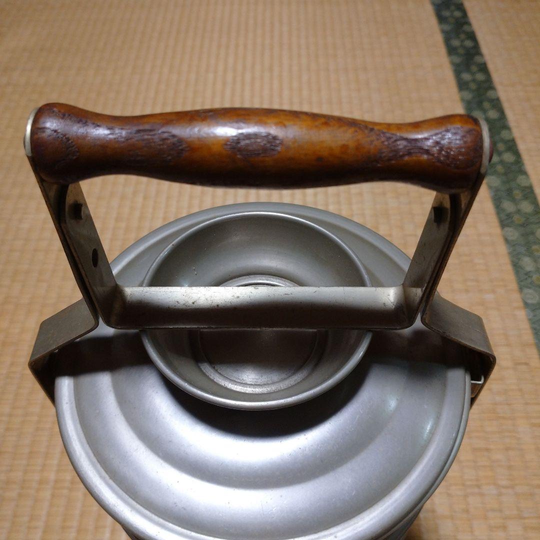 那須アルミニューム 5段容器 レトロ