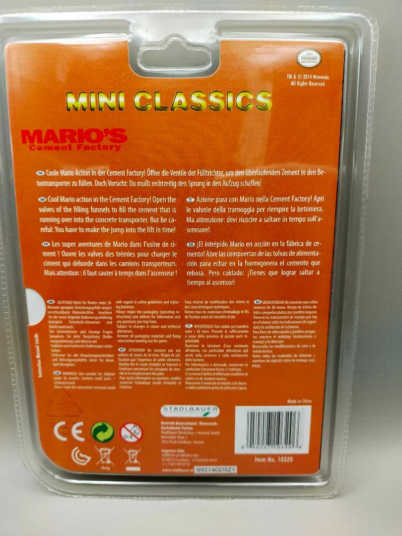 Nintendo mini classics マリオ セメントファクトリー レア