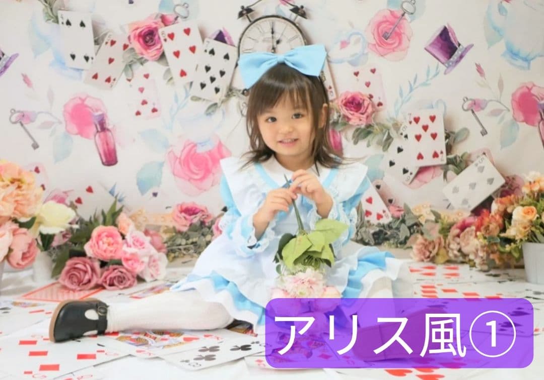 背景布　【　春D　】　サンプル　ニューボーンフォトなどに♪