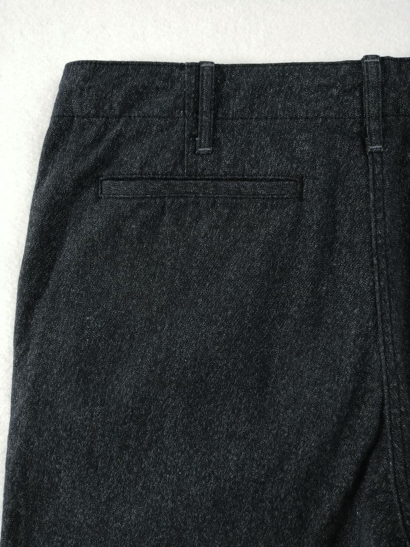 バーガスプラス Lot.401 モダン コバートブラック トラウザース W33