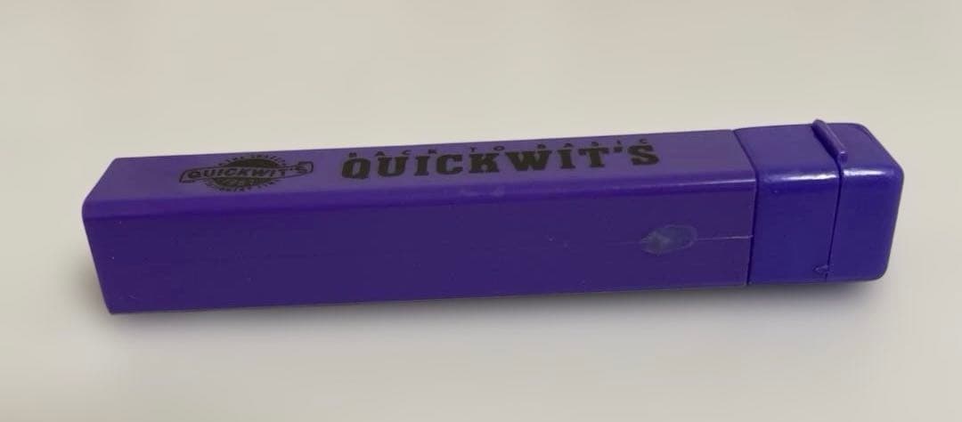 【匿名配送】QUICKWITS シャープペンシル 芯入れ　文房具　1987