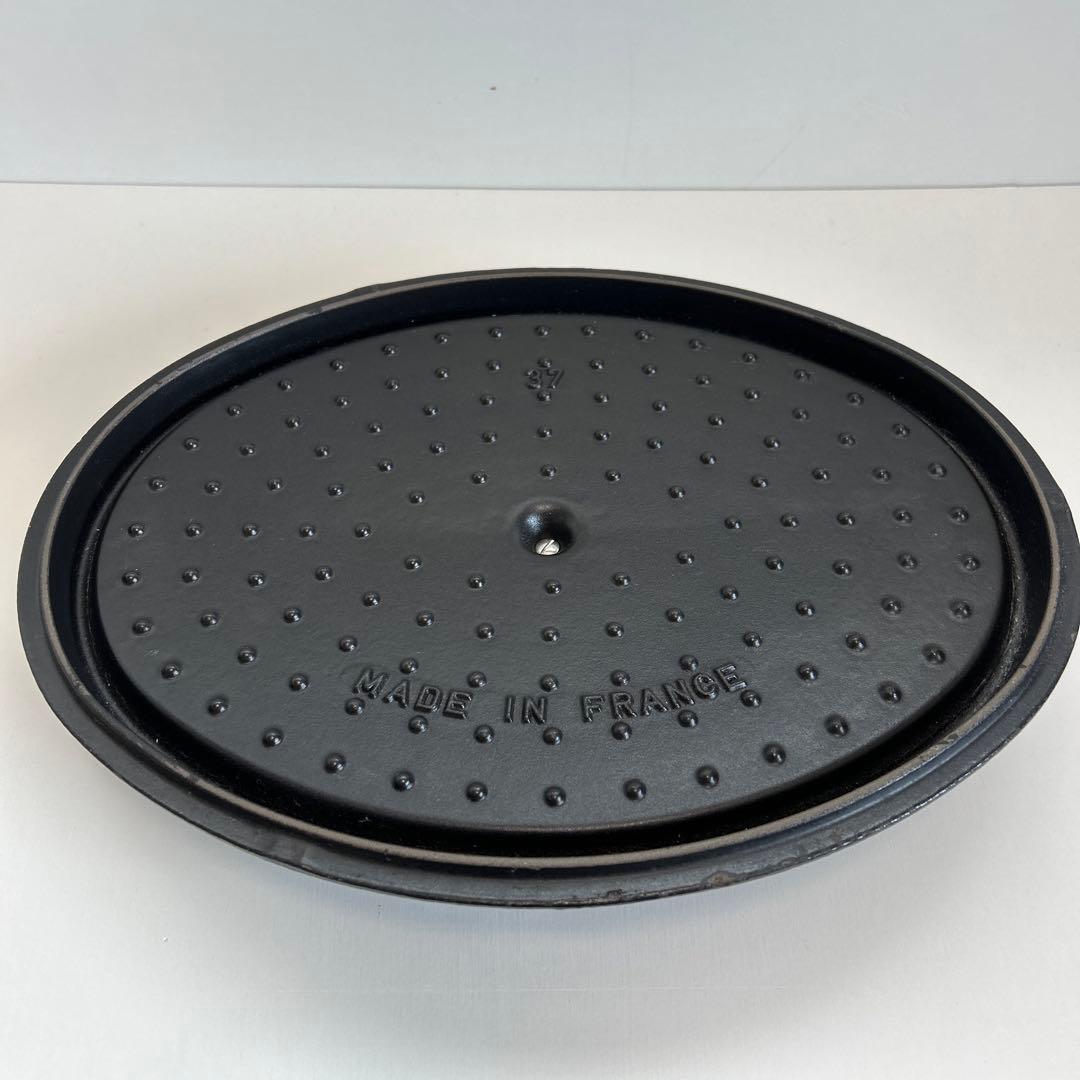 STAUB ストウブ　ピコ　ココット　マット黒　37cm