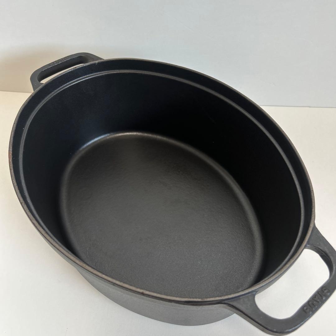 STAUB ストウブ　ピコ　ココット　マット黒　37cm